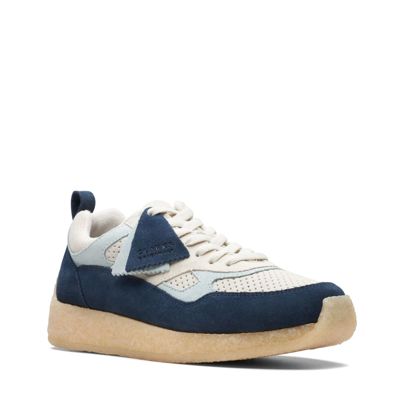 Clarks 8th St Lockhill Dark Blue Combi - Image 2
