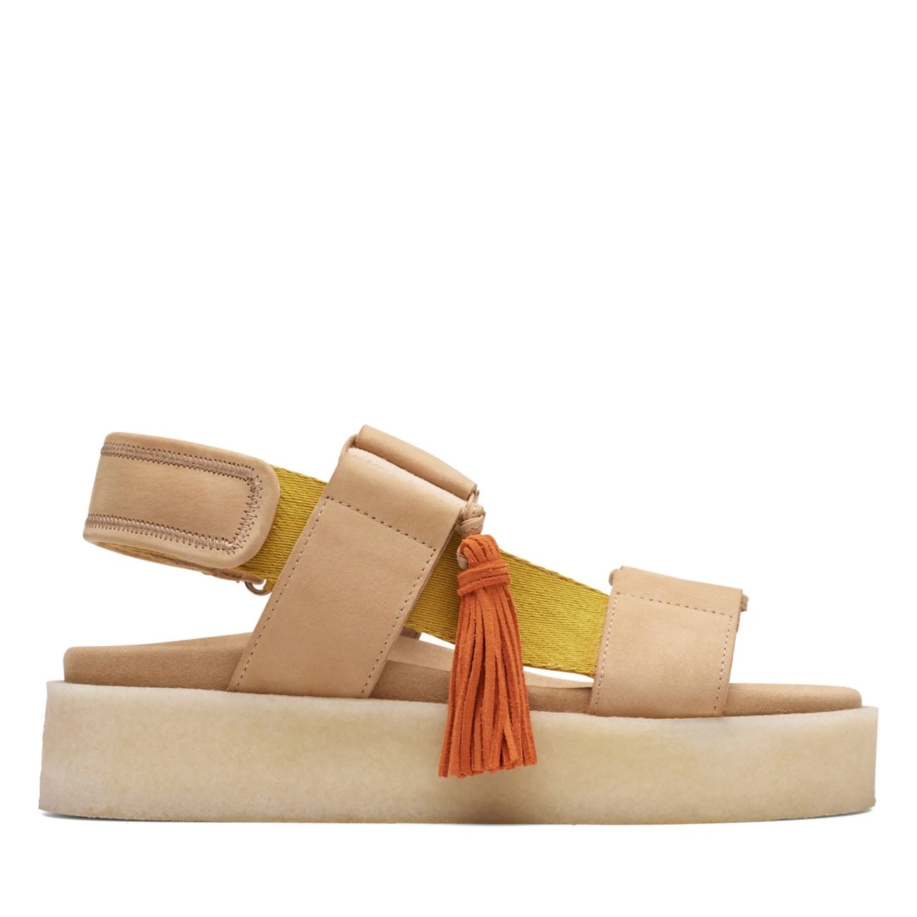 Clarks Crepe Sandal Sand Combi