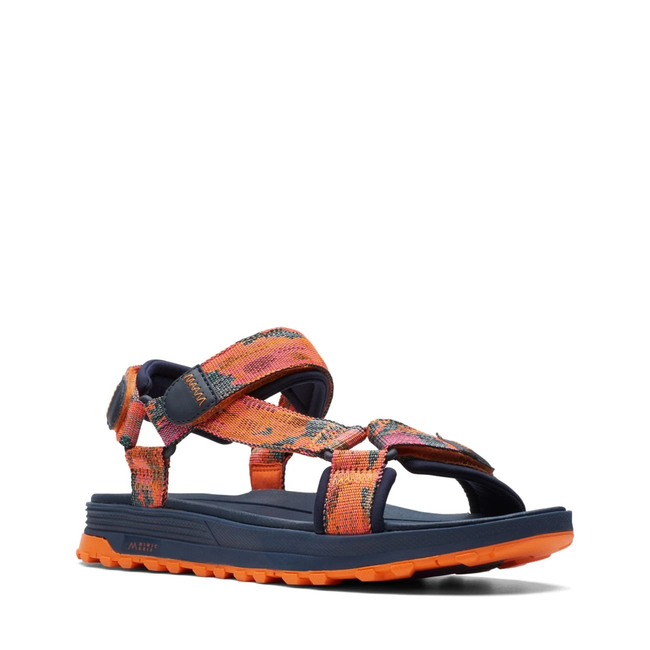 Clarks ATL Trek Sea Orange Combination - Image 2