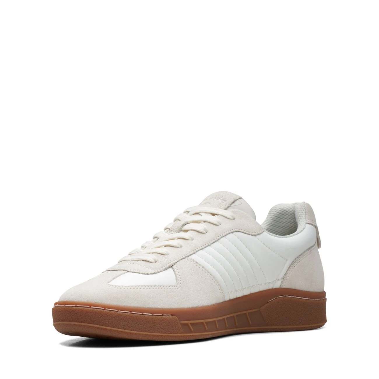 Clarks Craft Rally Ace Off White Combi - Image 4