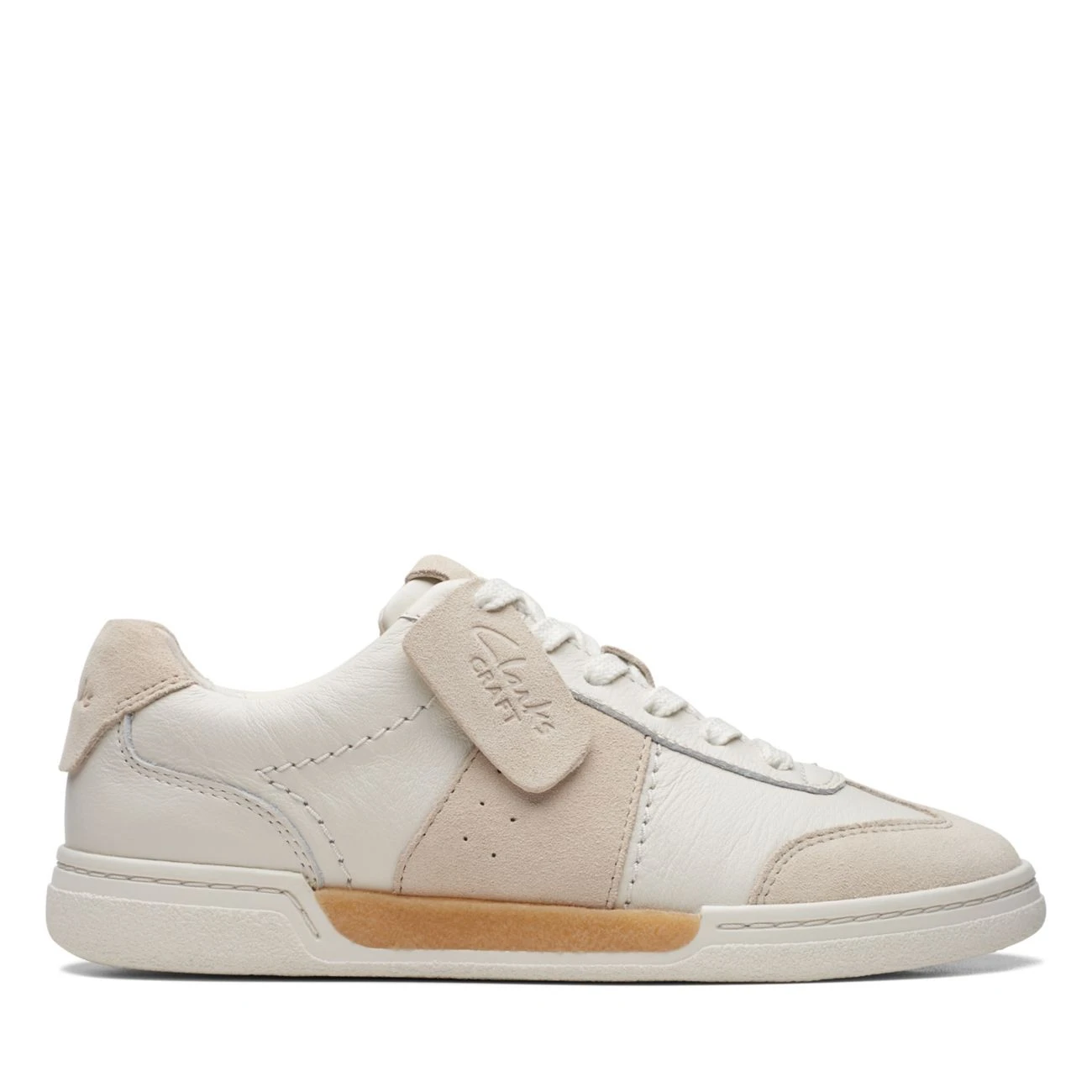 Clarks Craft Match Lo Off White Combi
