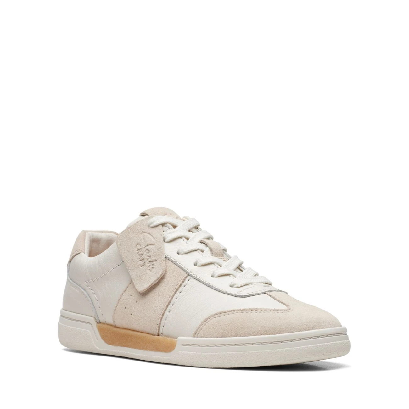 Clarks Craft Match Lo Off White Combi - Image 4