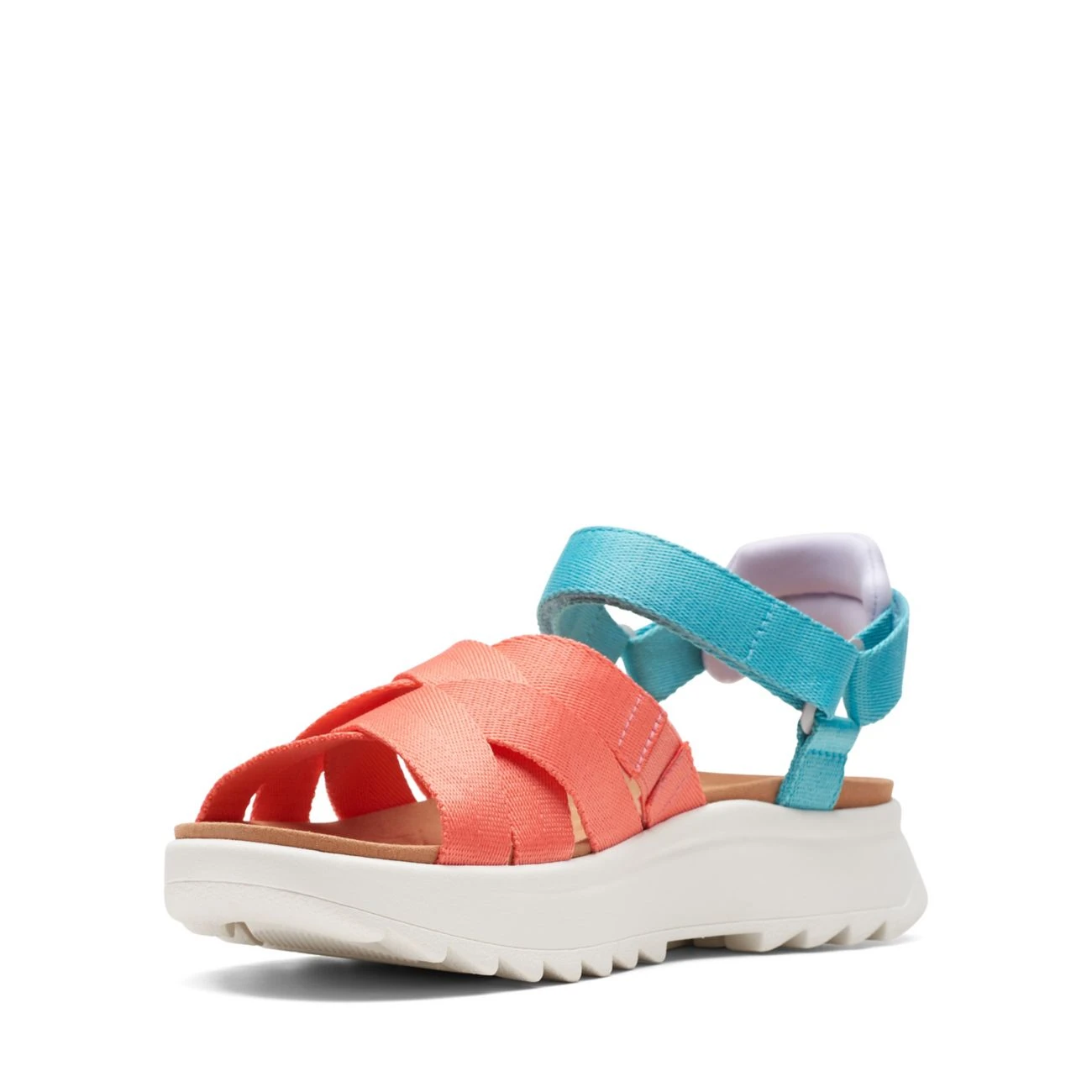 Clarks Dash Lite Cross Peach Combination - Image 4