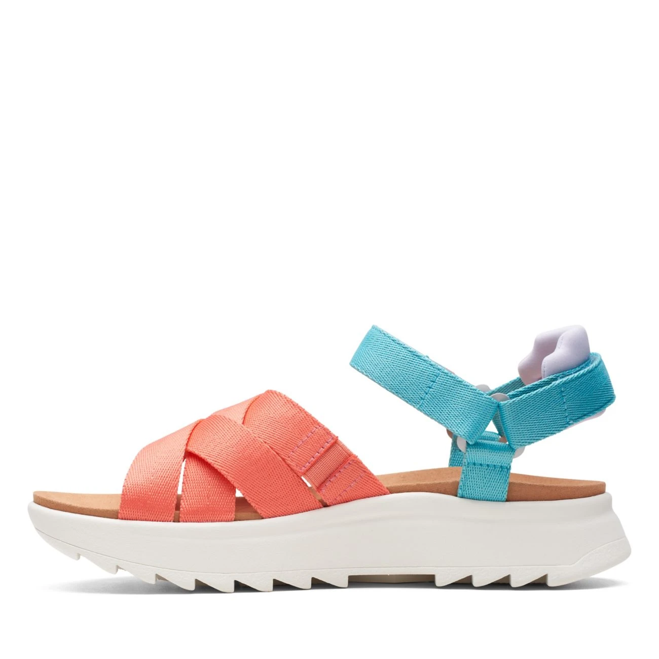 Clarks Dash Lite Cross Peach Combination - Image 5