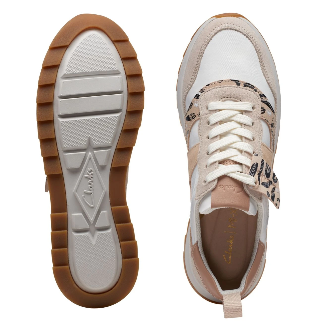 Clarks Dash Lite Jazz Ivory Combi - Image 7