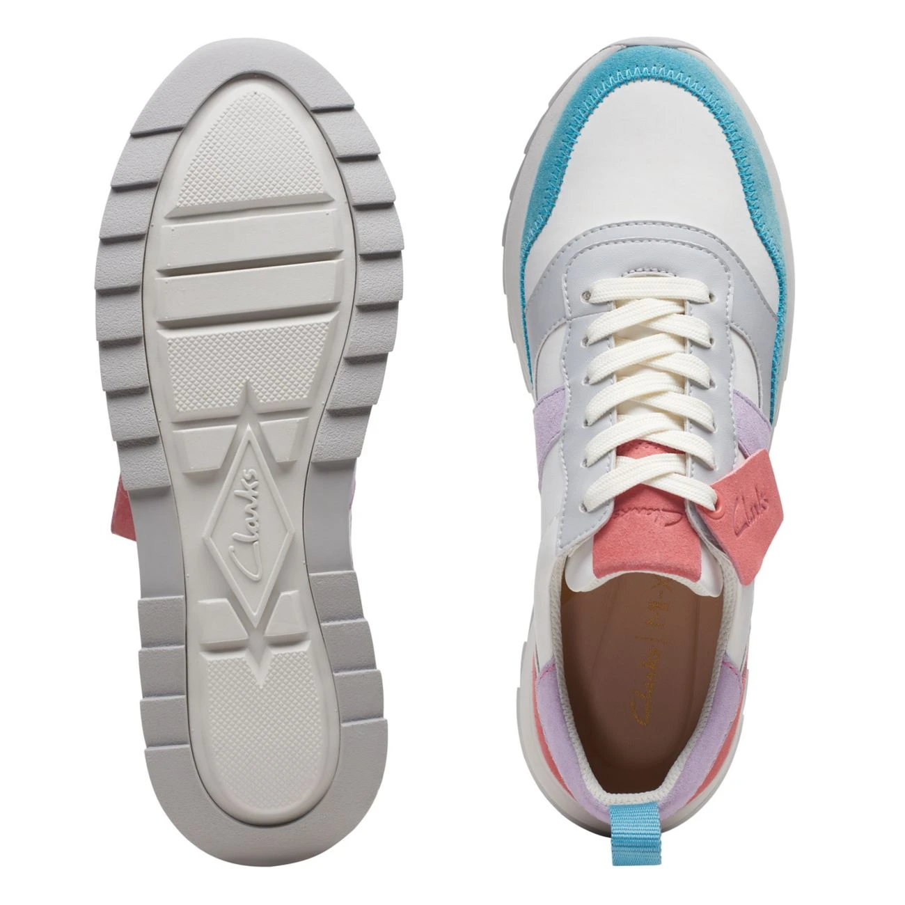 Clarks Dash Lite Jazz Lilac Combi - Image 7