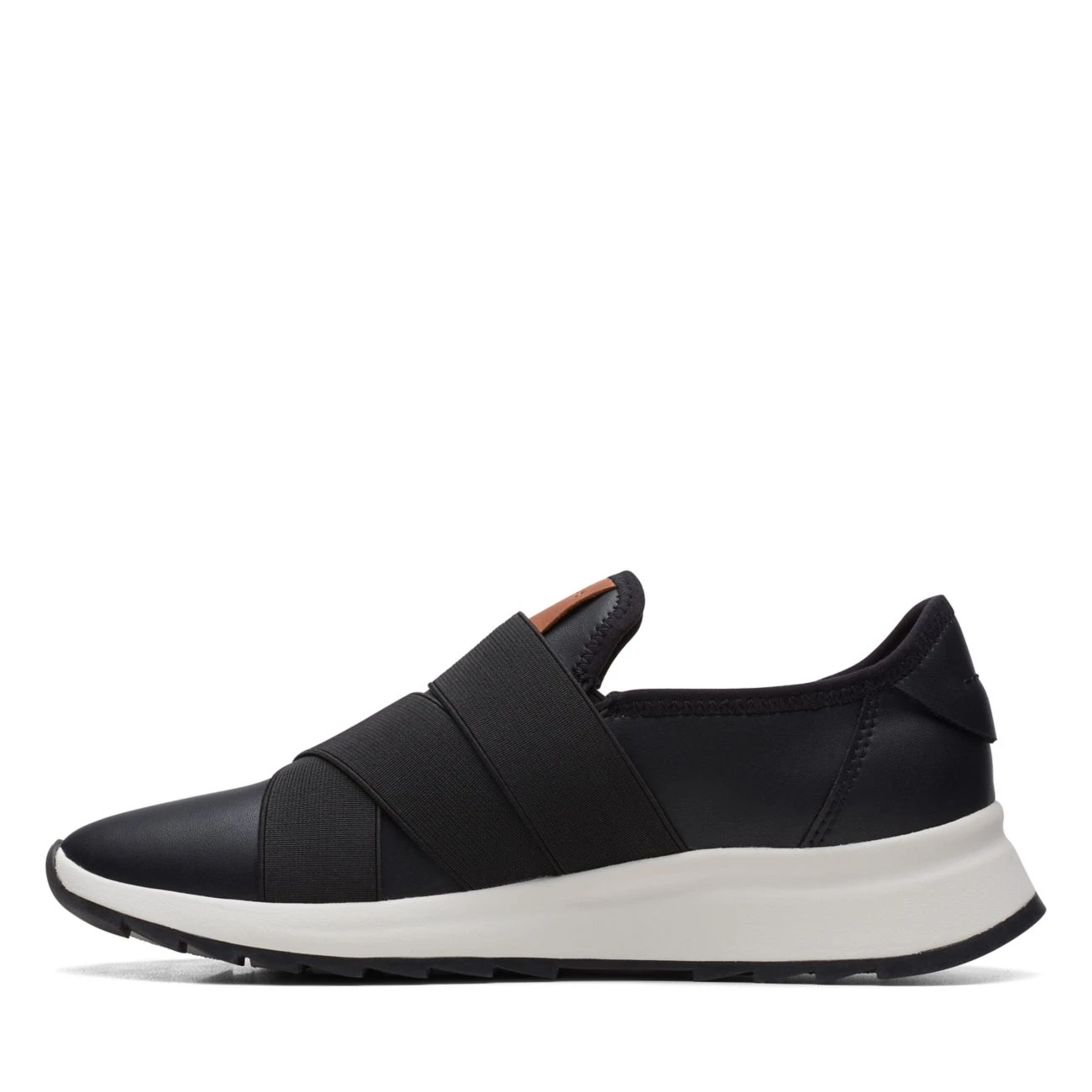 Clarks Dash Lite Strap Black Leather - Image 5