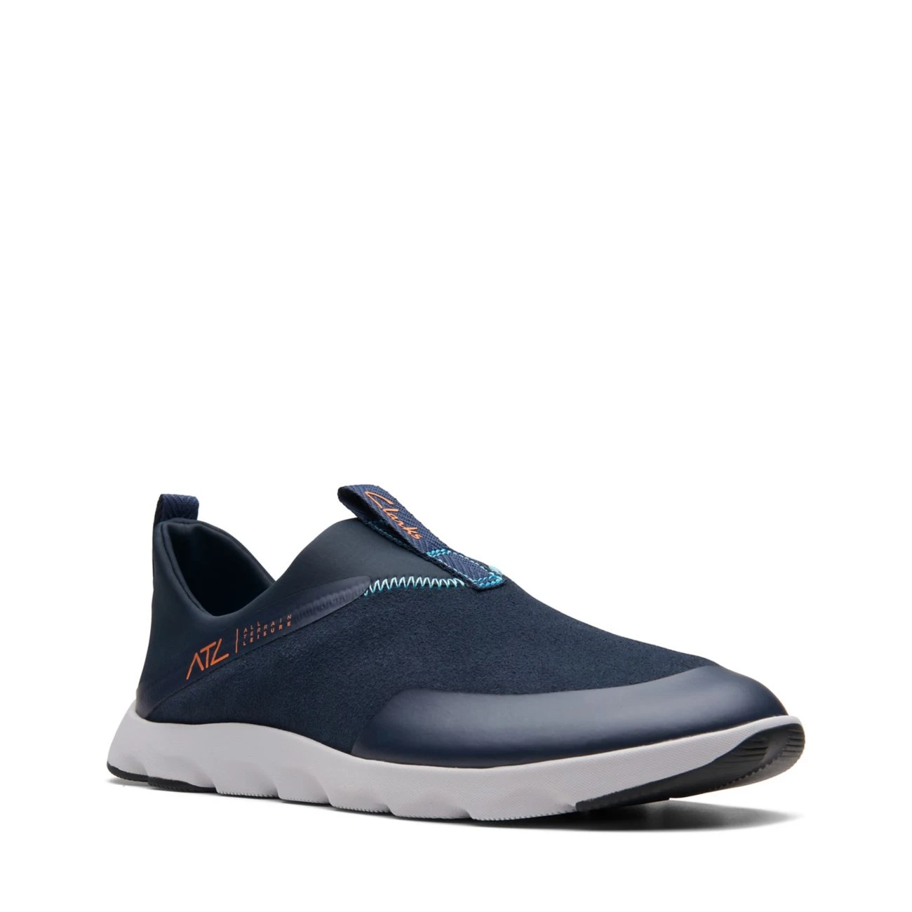 Clarks ATL Coast Moc Navy - Image 2