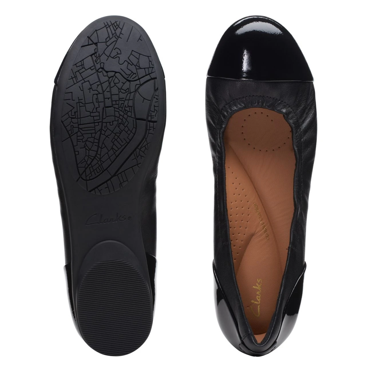 Clarks Rena Jazz Black Leather - Image 7