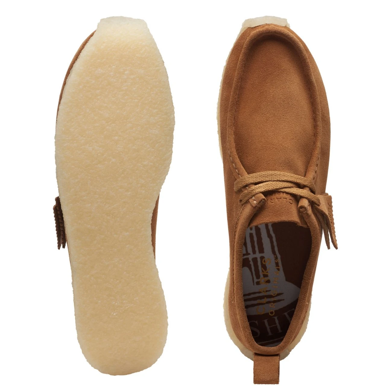 Clarks 8th St Rossendale Tan Suede - Image 7