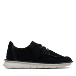 Clarks Colehill Seam Black Suede