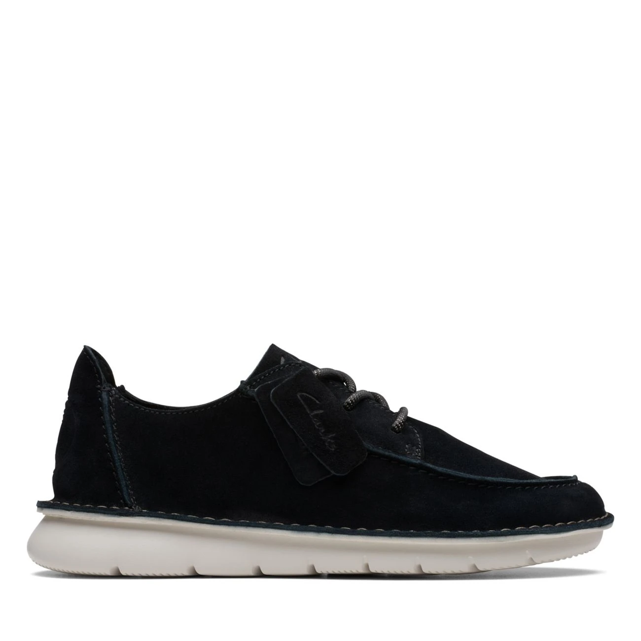 Clarks Colehill Seam Black Suede