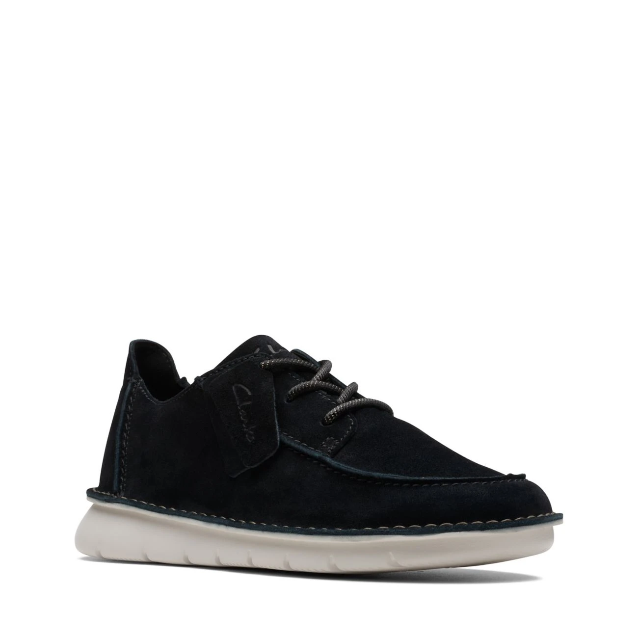 Clarks Colehill Seam Black Suede - Image 2