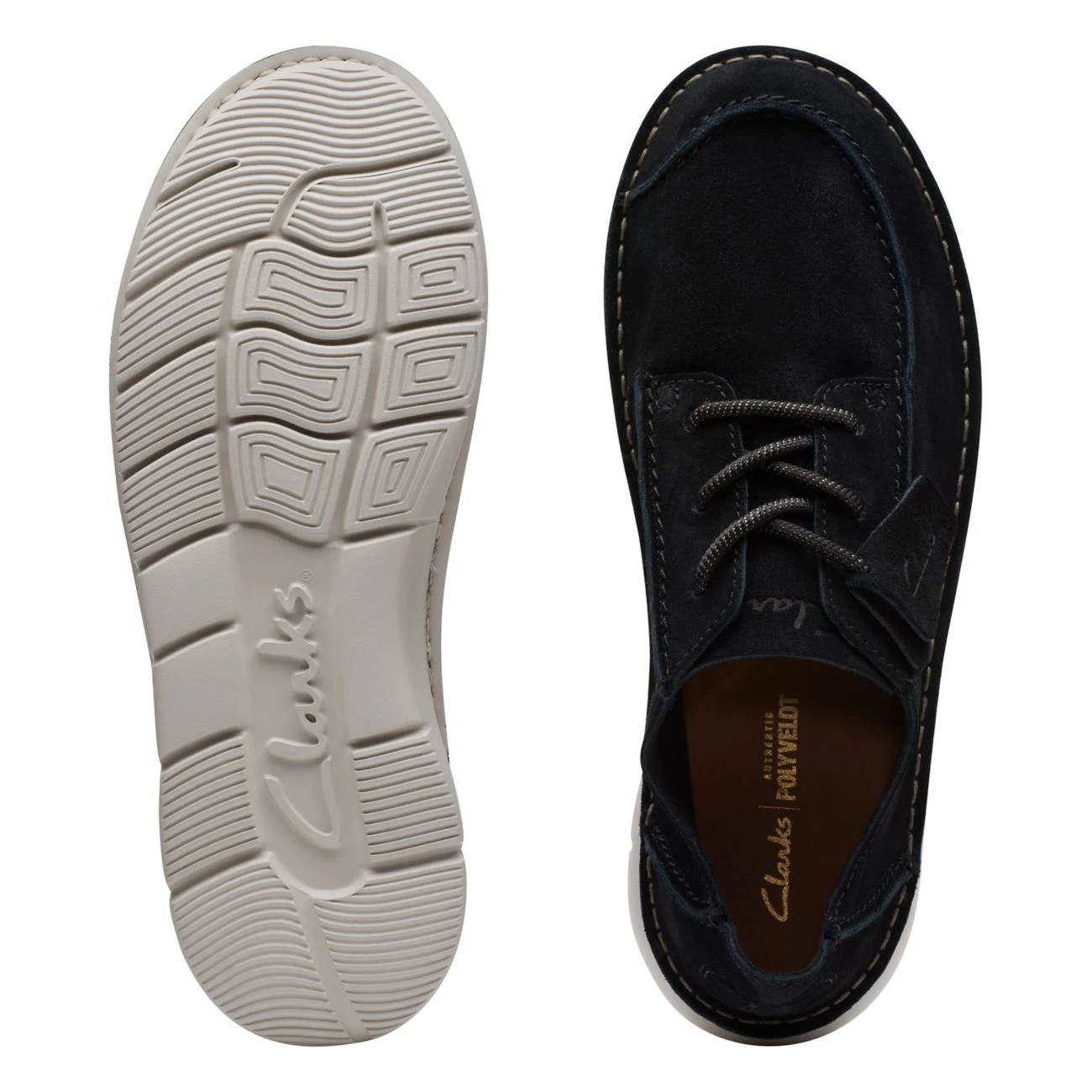 Clarks Colehill Seam Black Suede - Image 7