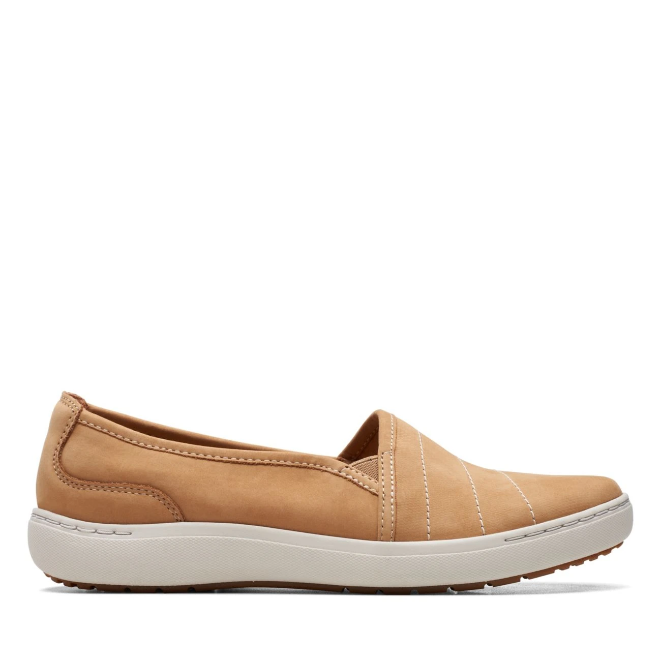 Clarks Nalle Violet Camel Leather