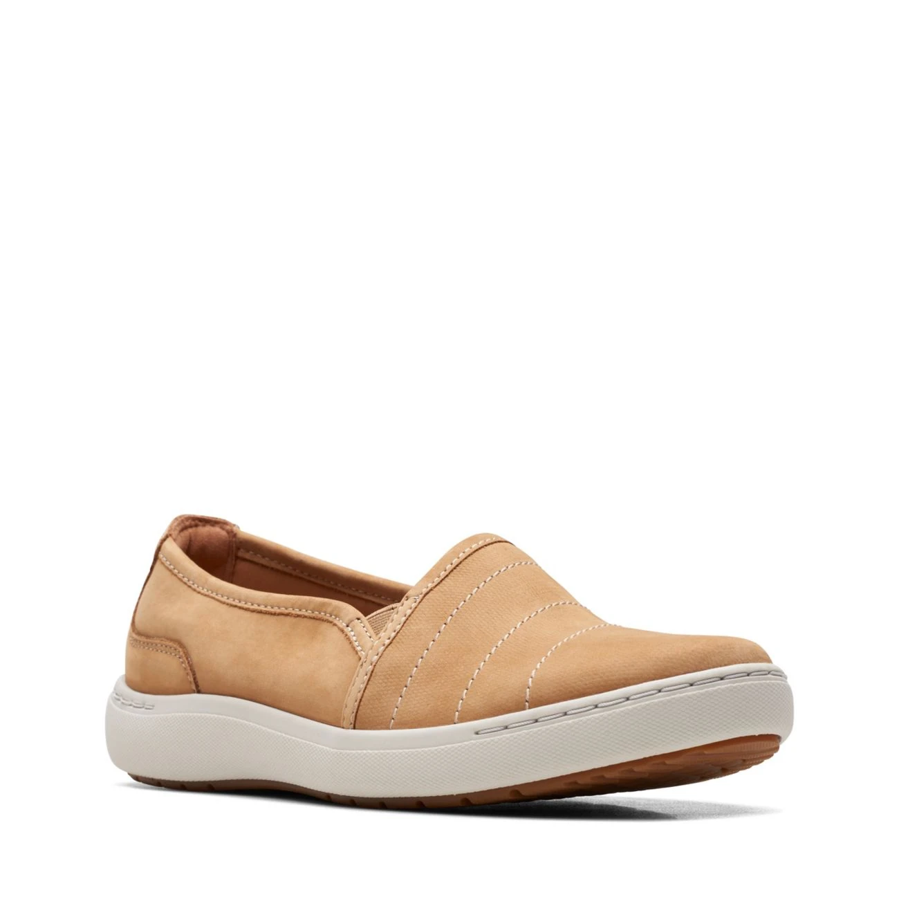 Clarks Nalle Violet Camel Leather - Image 2