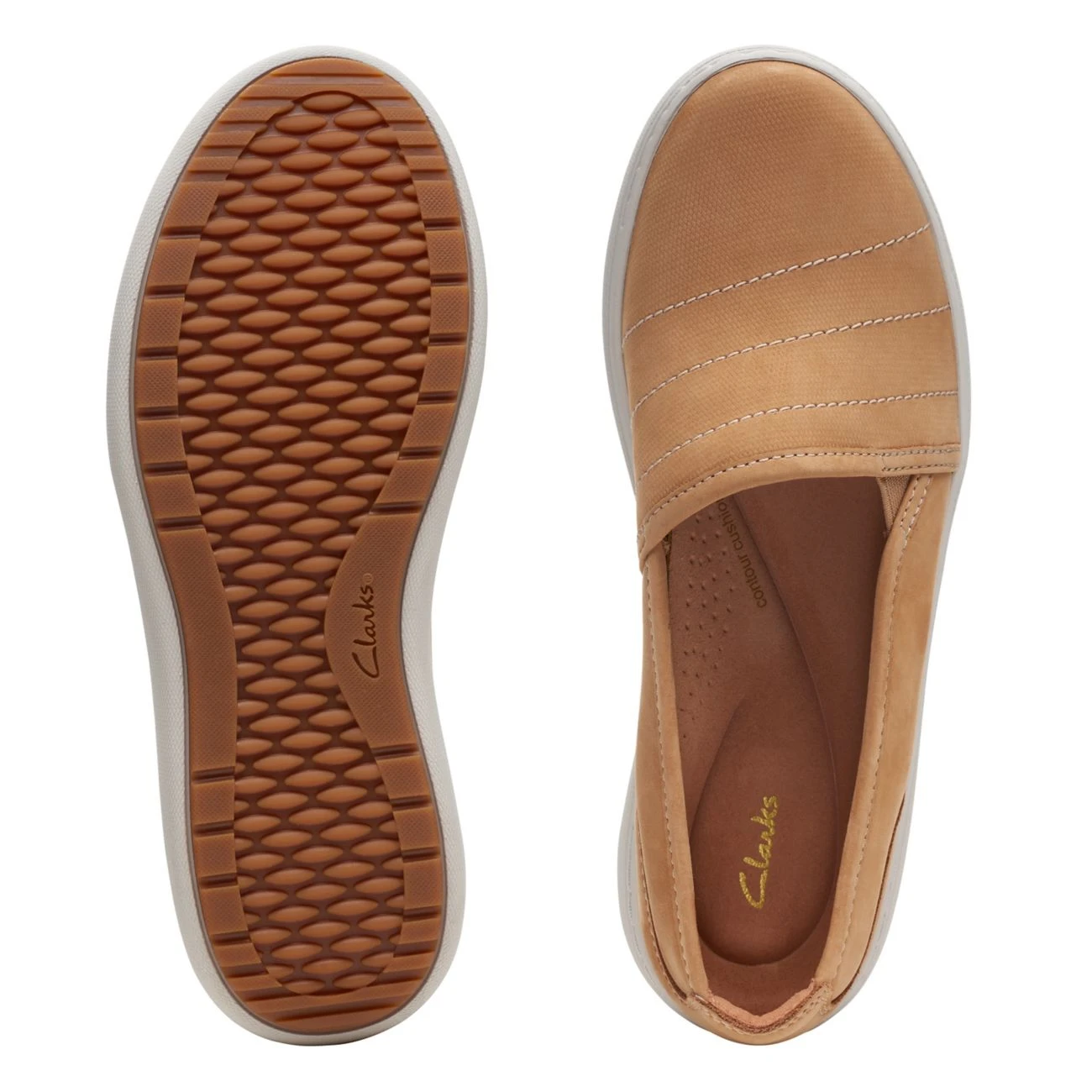 Clarks Nalle Violet Camel Leather - Image 7