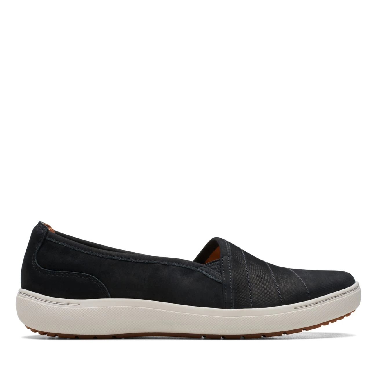 Clarks Nalle Violet Black Leather