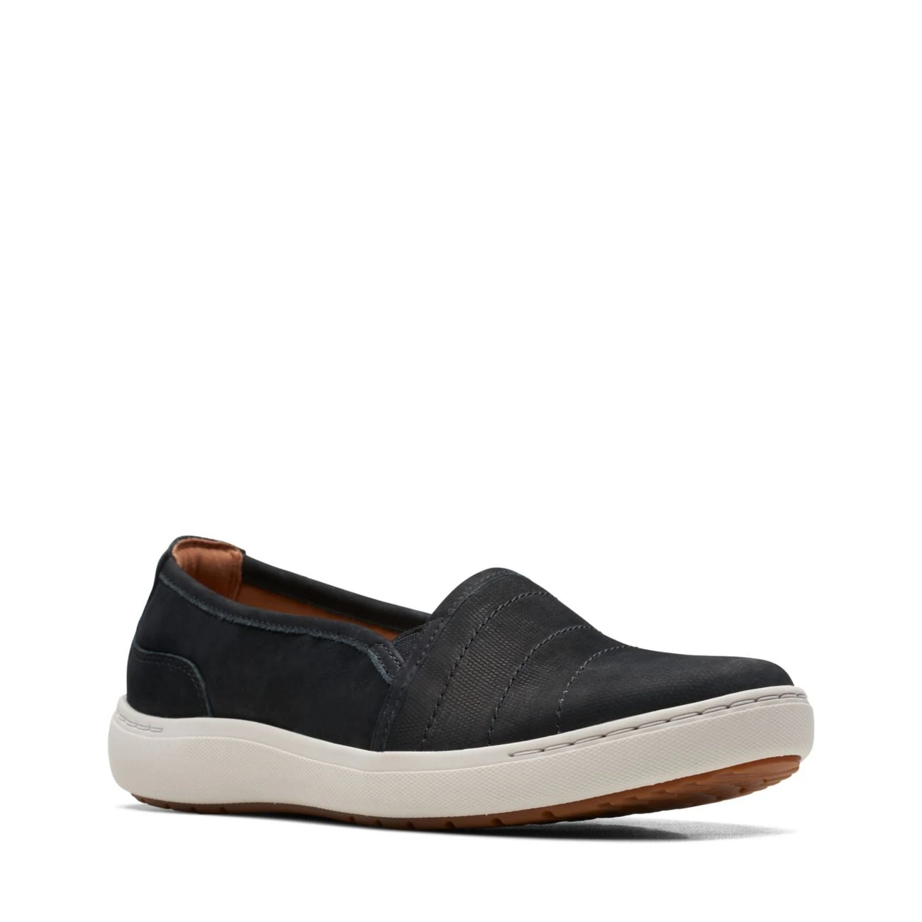 Clarks Nalle Violet Black Leather - Image 2