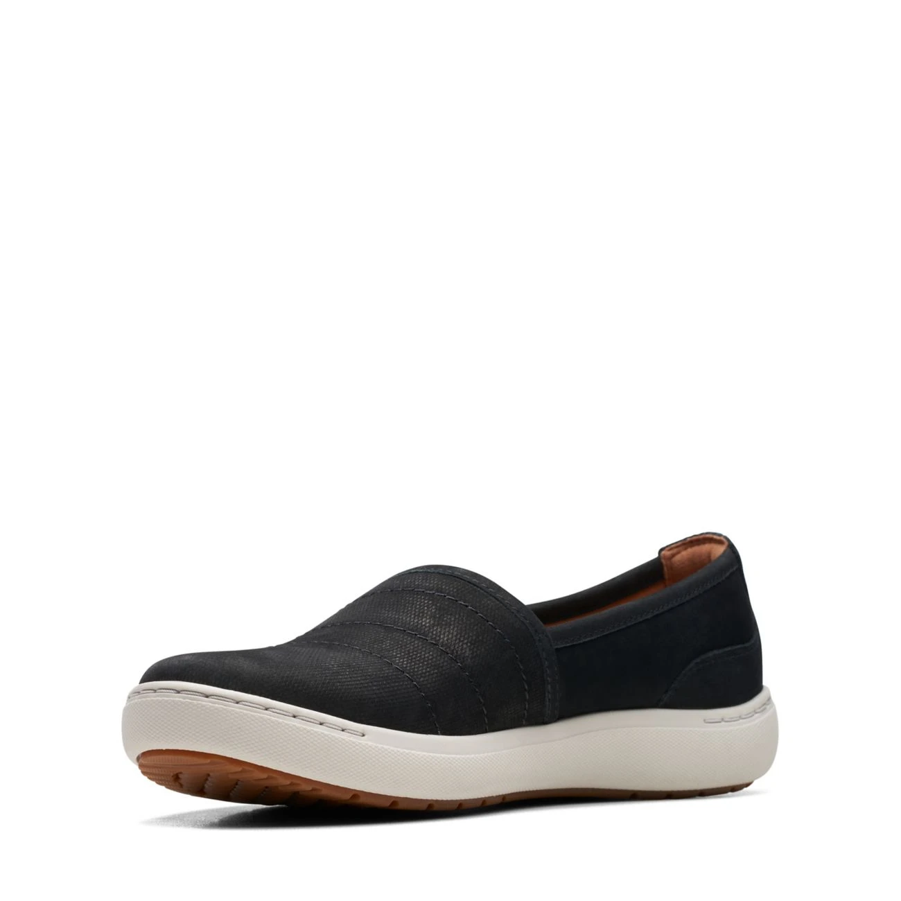 Clarks Nalle Violet Black Leather - Image 4