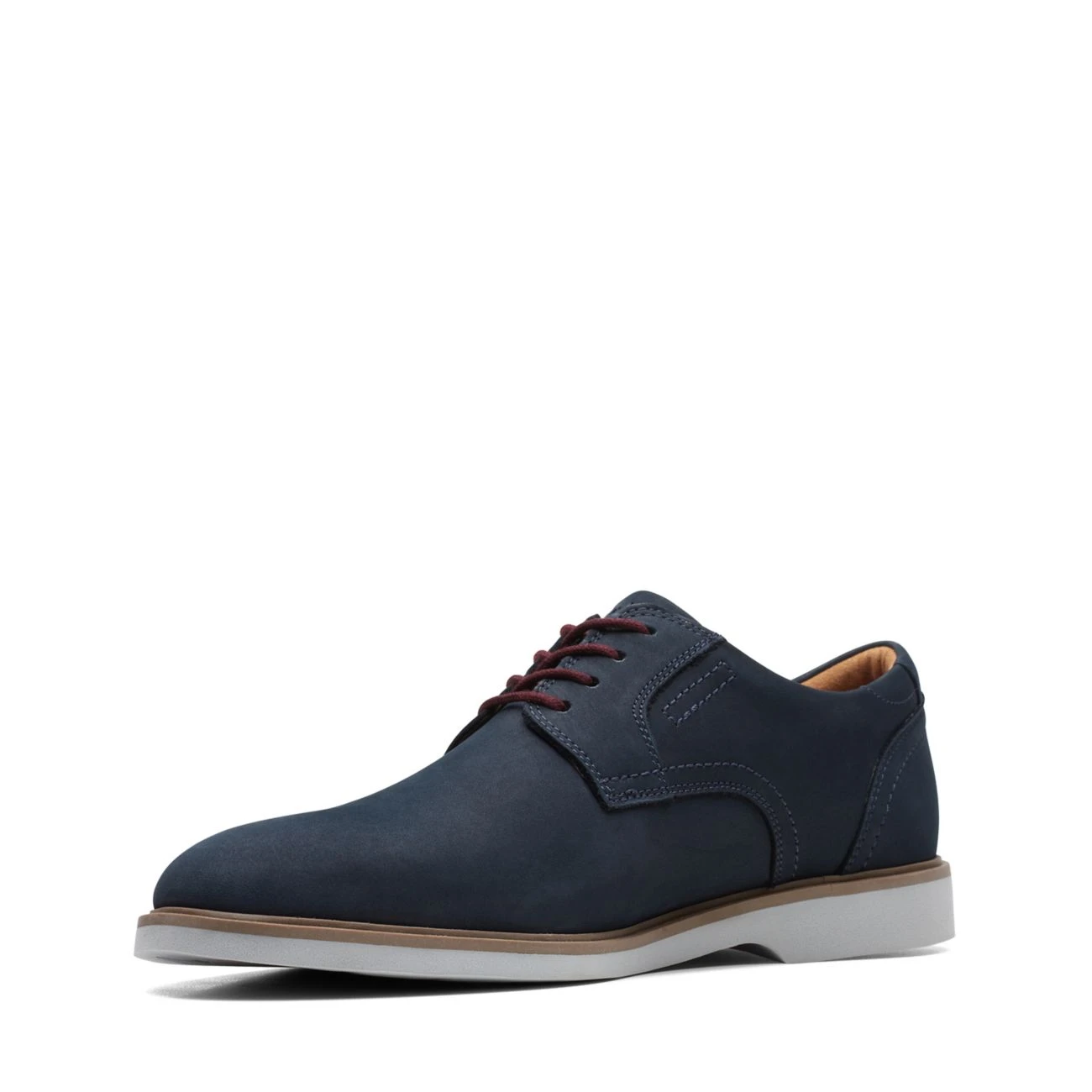 Clarks Malwood Lace Navy - Image 4