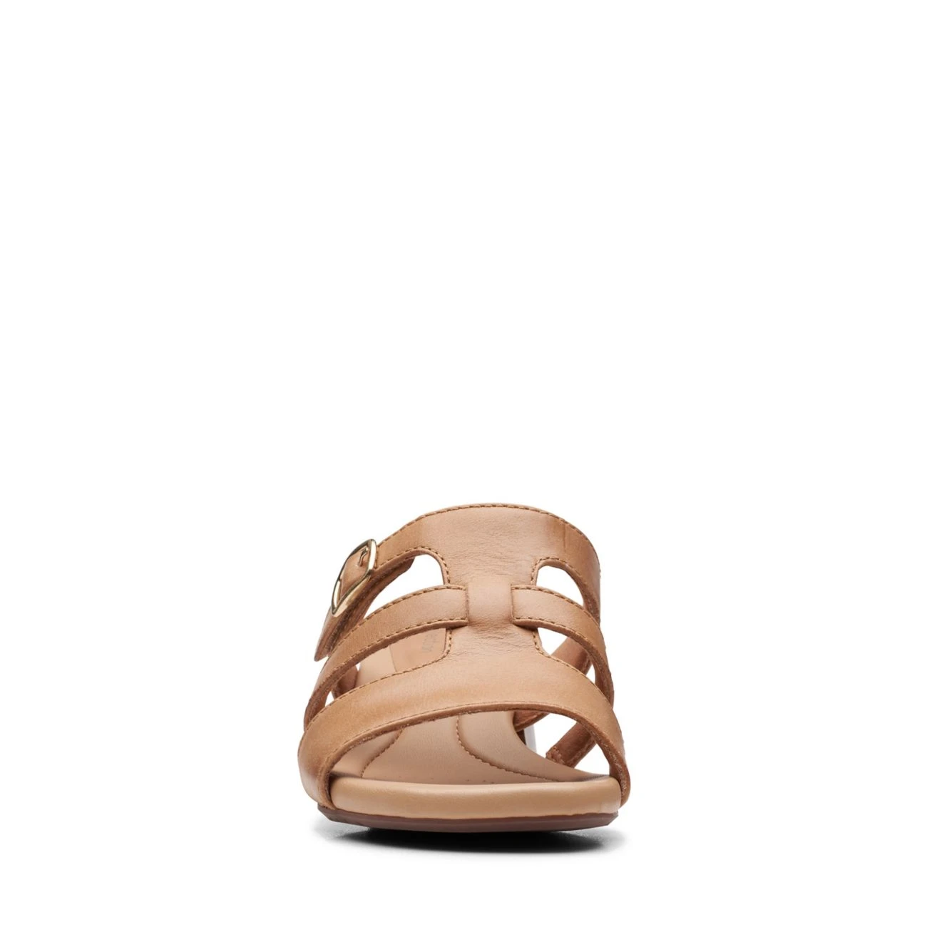 Clarks Desirae Palm Light Tan Leather - Image 3