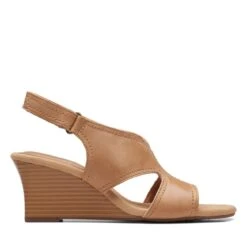 Clarks Kyarra Aster Light Tan Leather