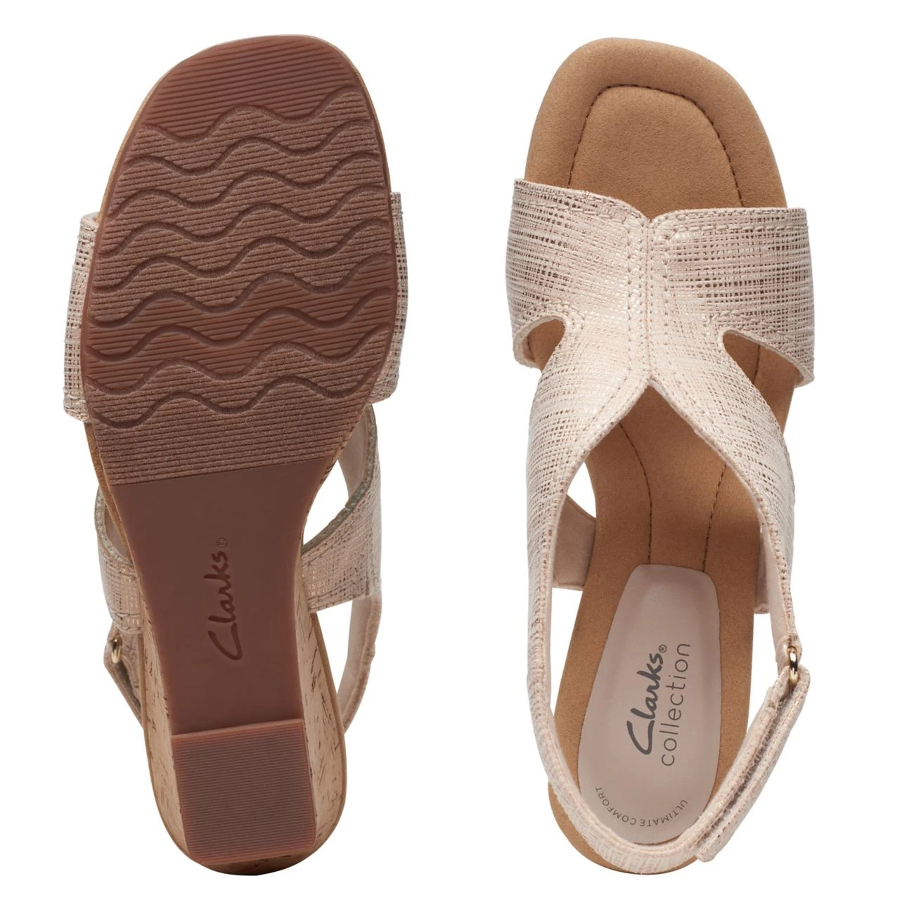 Clarks Kyarra Aster Sand Metallic - Image 7