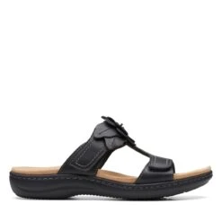 Clarks Laurieann Madi Black Leather