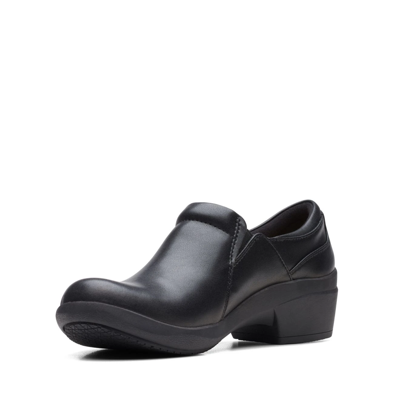 Clarks Talene Pace Black Leather - Image 4