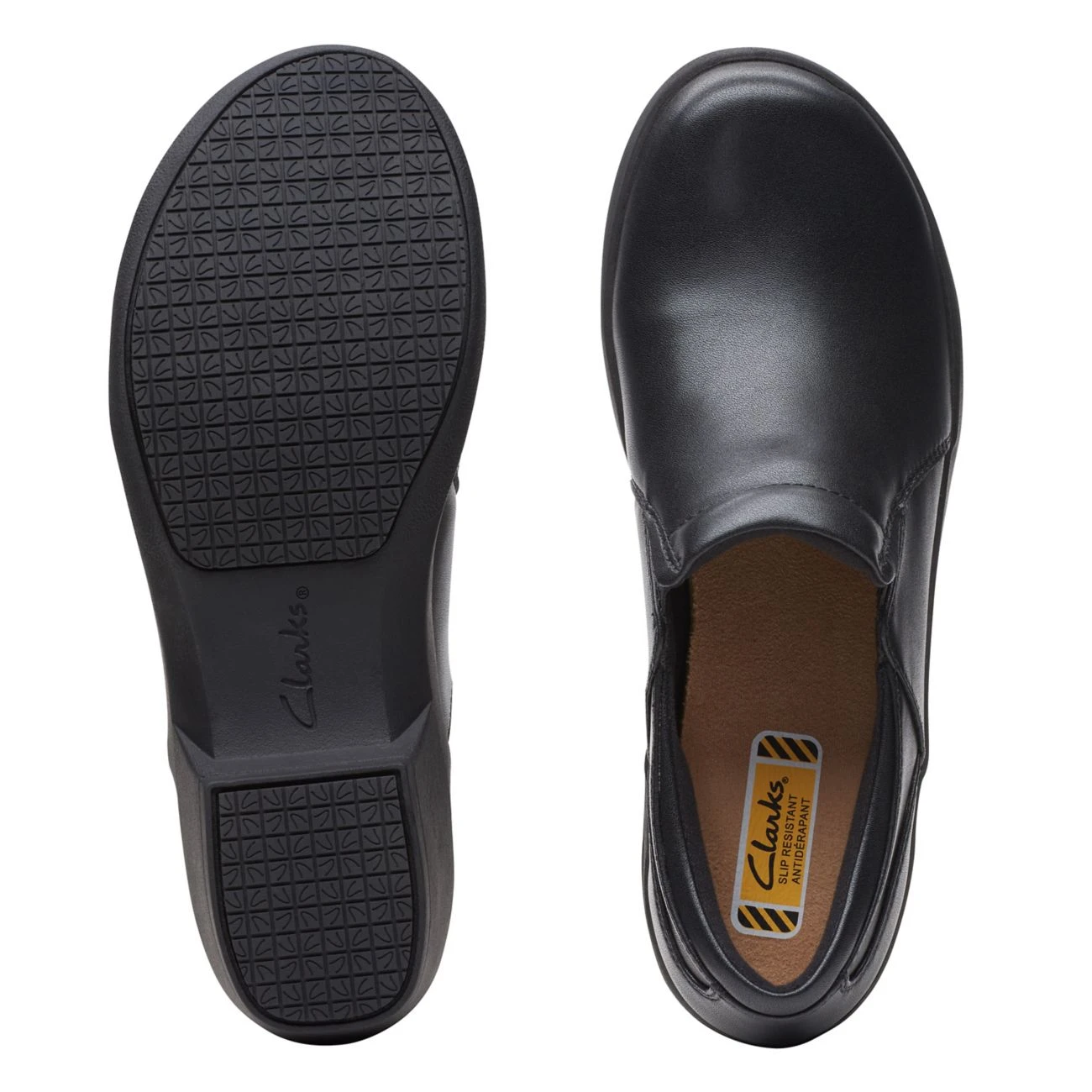 Clarks Talene Pace Black Leather - Image 7