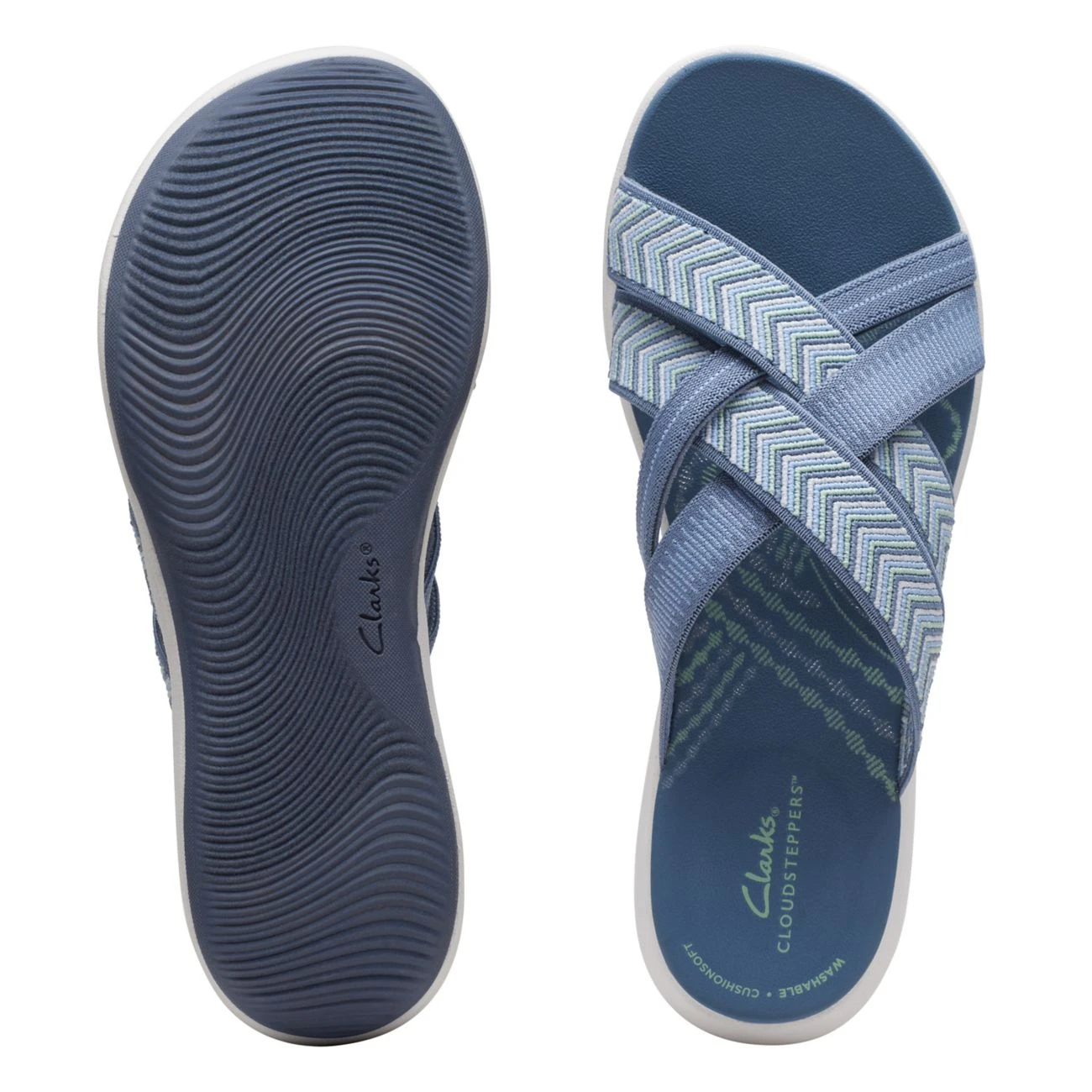 Clarks Mira Grove Denim Blue - Image 7