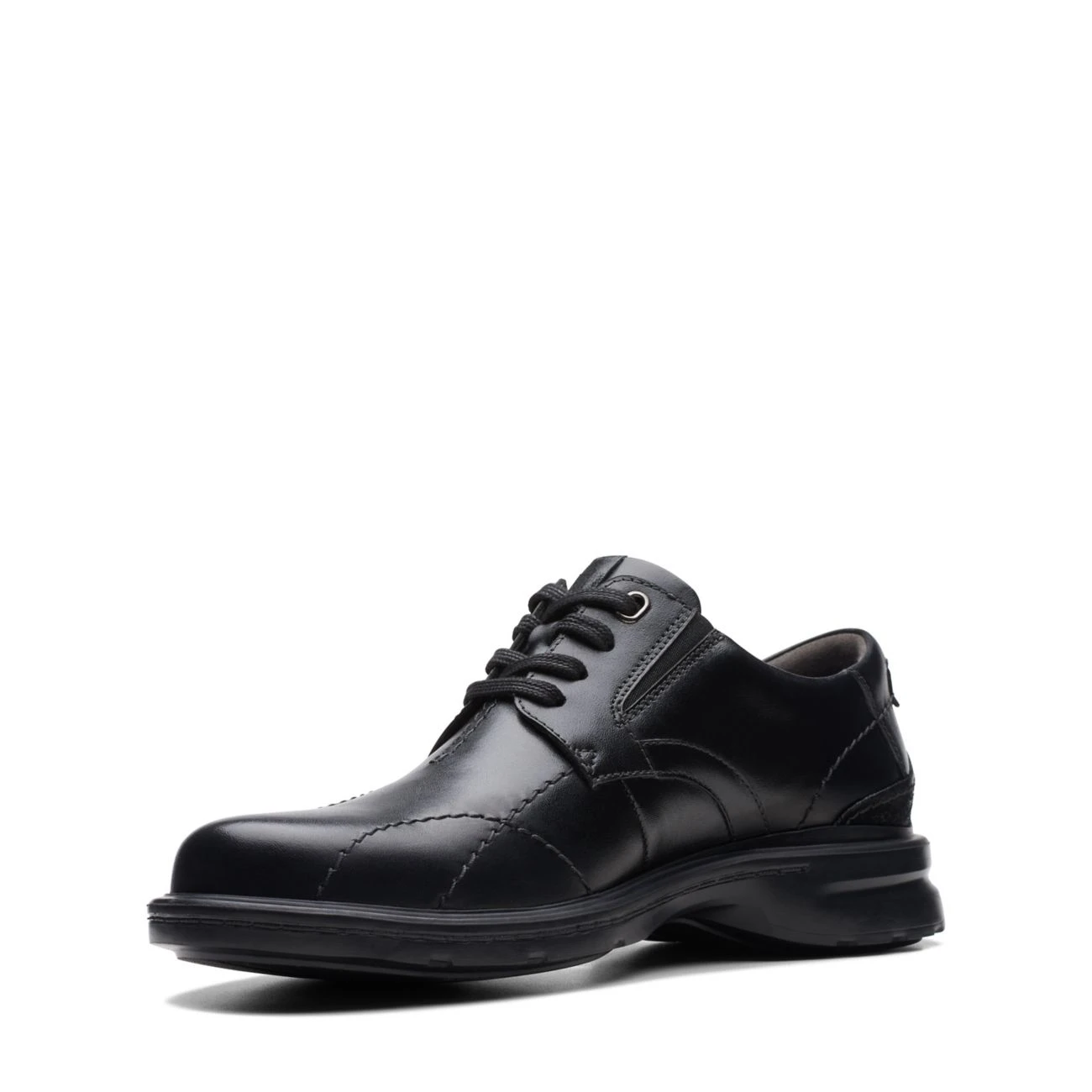 Clarks Gessler Lace Black Leather - Image 4