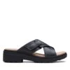 Clarks Coast Cross Black Leather