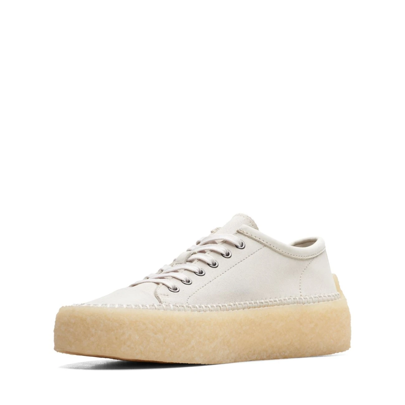 Clarks Caravan Low White Combi - Image 4
