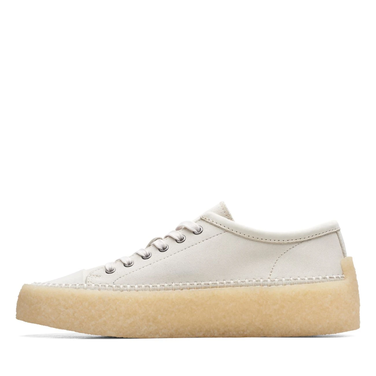 Clarks Caravan Low White Combi - Image 5