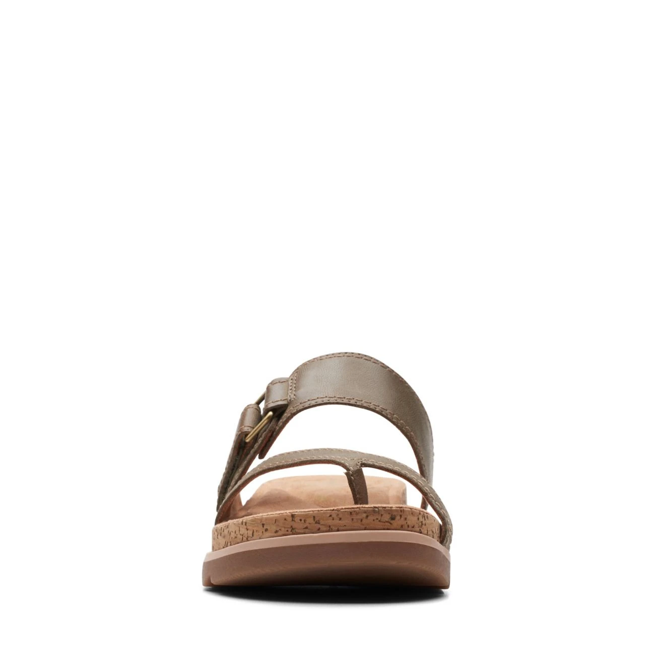 Clarks Yacht Beach Olive Leather - Image 3
