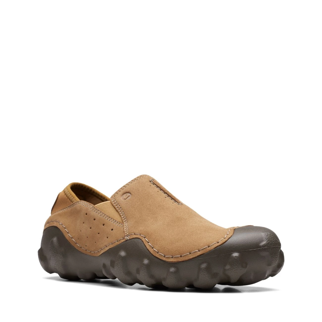 Clarks Mokolite Easy Dark Sand Suede - Image 2