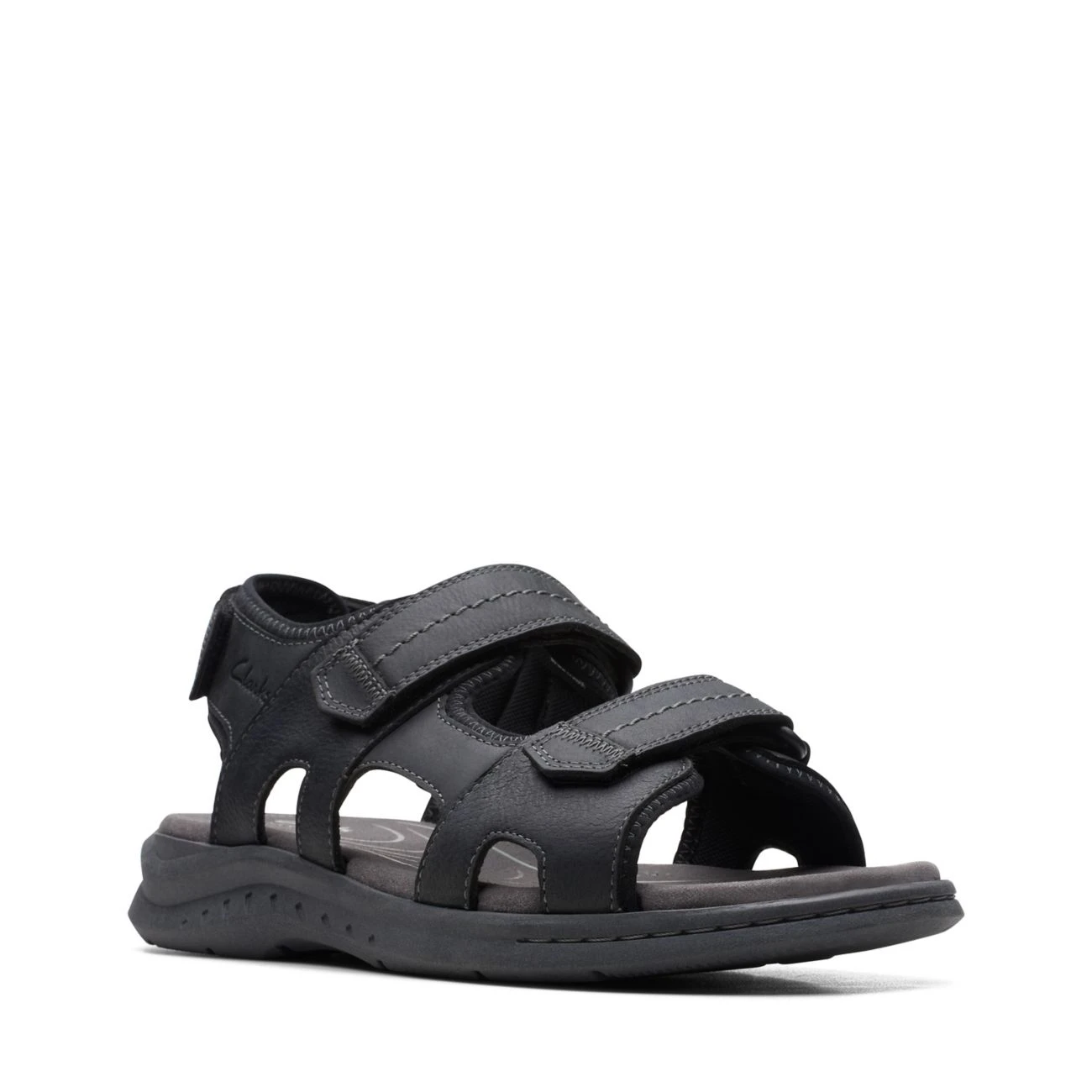 Clarks Walkford Walk Black - Image 2