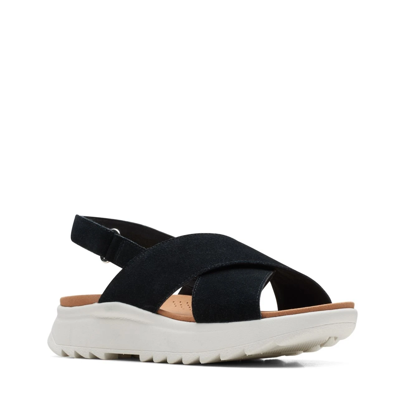 Clarks Dash Lite Wish Black Suede - Image 2
