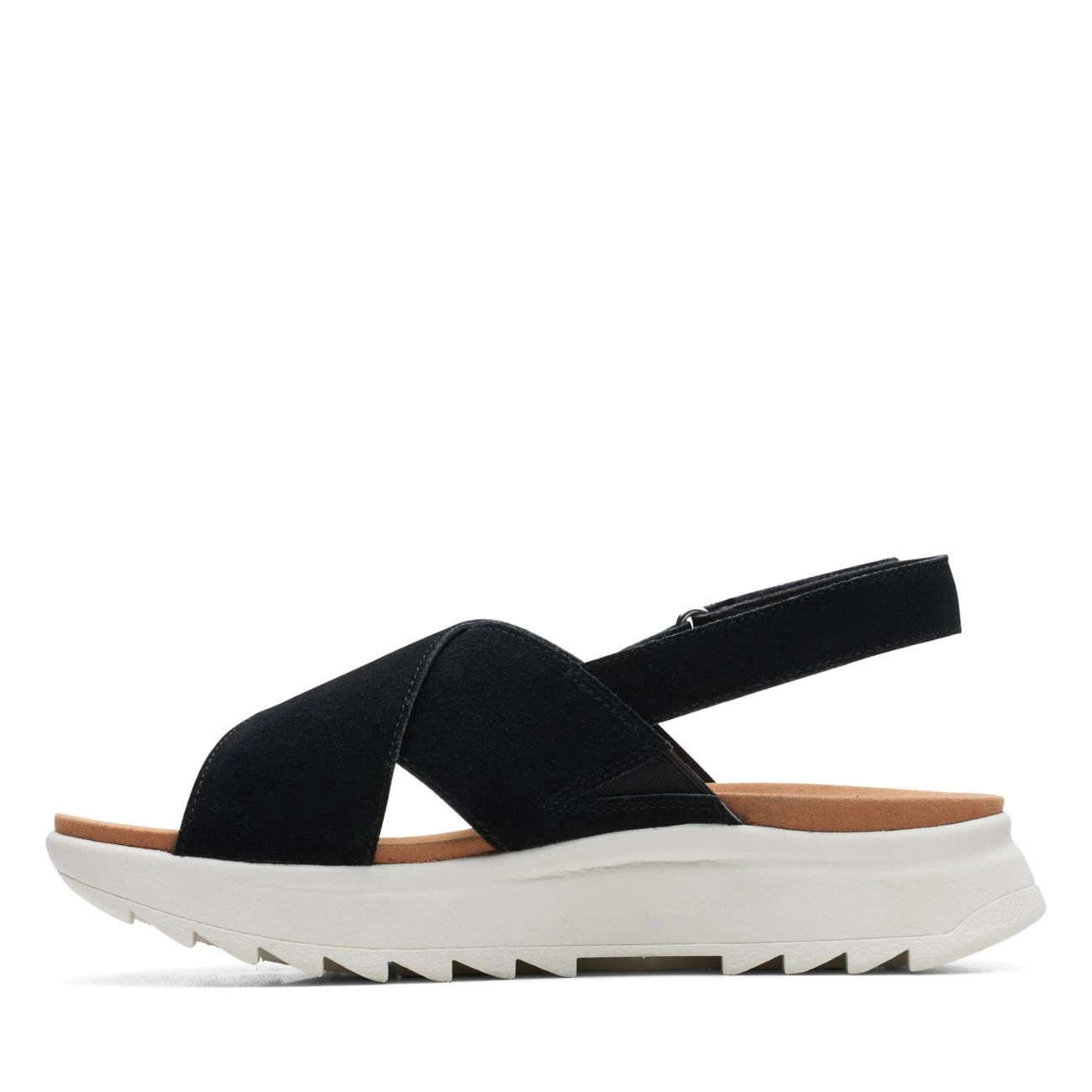 Clarks Dash Lite Wish Black Suede - Image 5