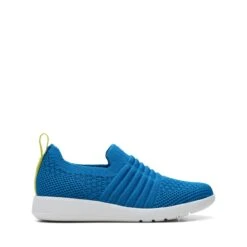 Clarks Ezera Walk Kid Blue Textile