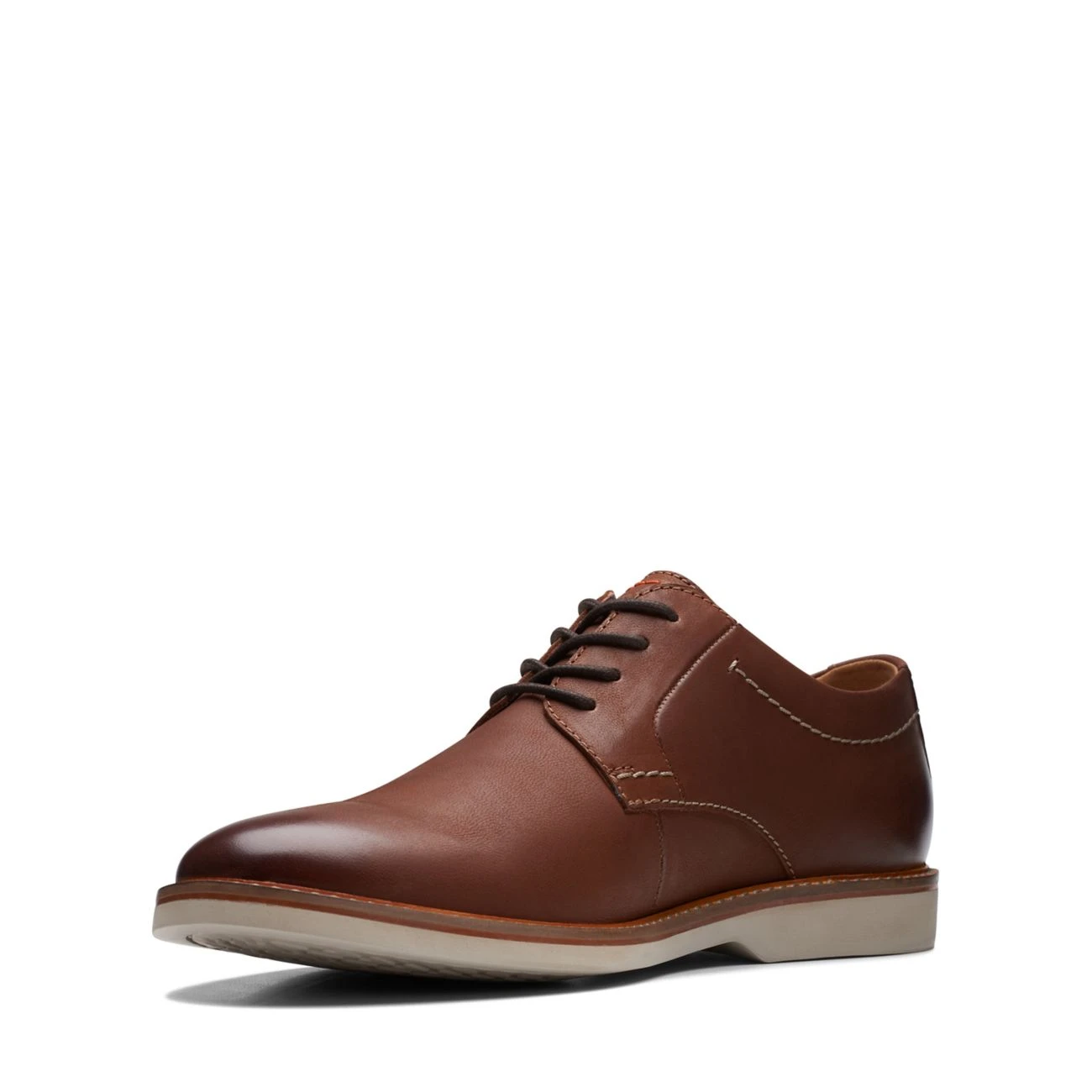 Clarks Atticus LT Lace Dark Tan Leather - Image 4