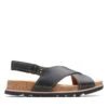 Clarks Yacht Cross Black Leather