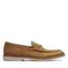 Clarks Atticus LT Slip Dark Sand Suede