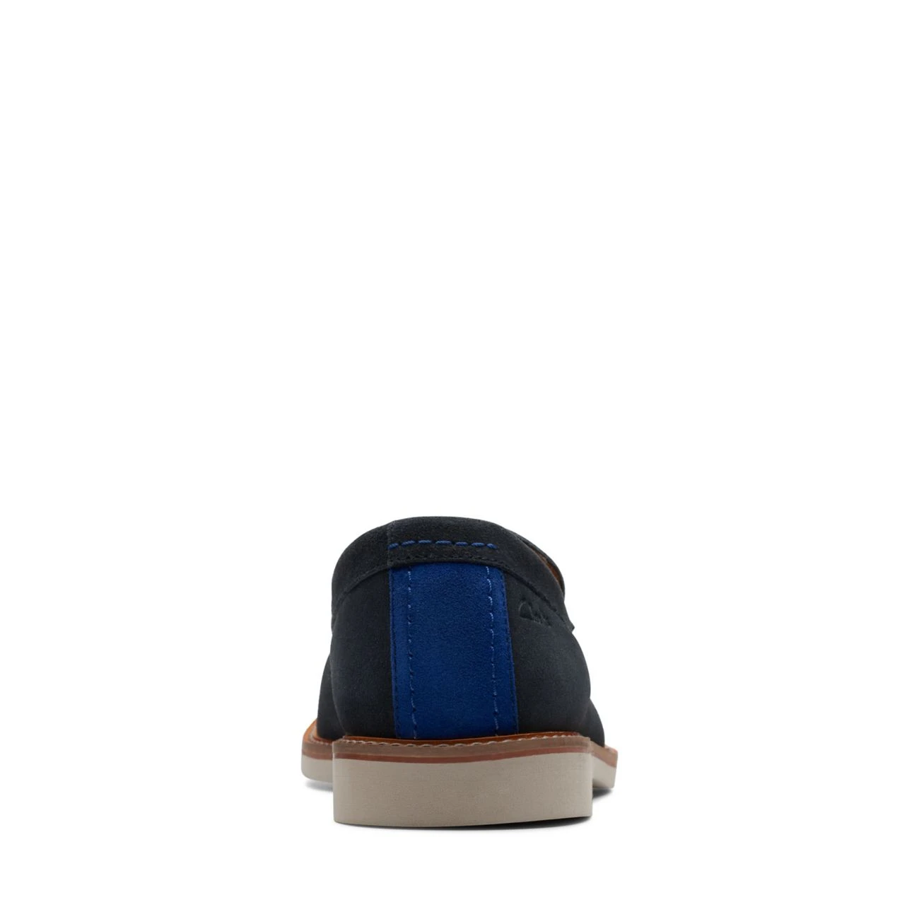 Clarks Atticus LT Slip Navy Suede - Image 6