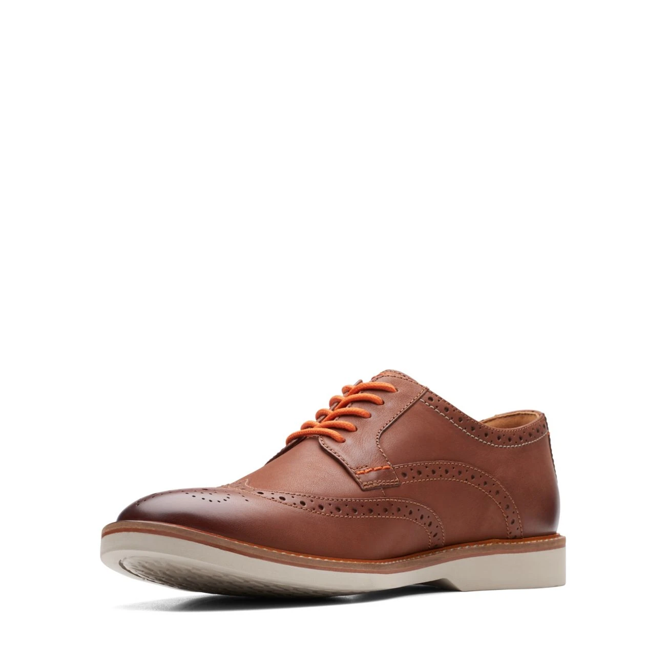 Clarks Atticus LT Limit Dark Tan Leather - Image 4