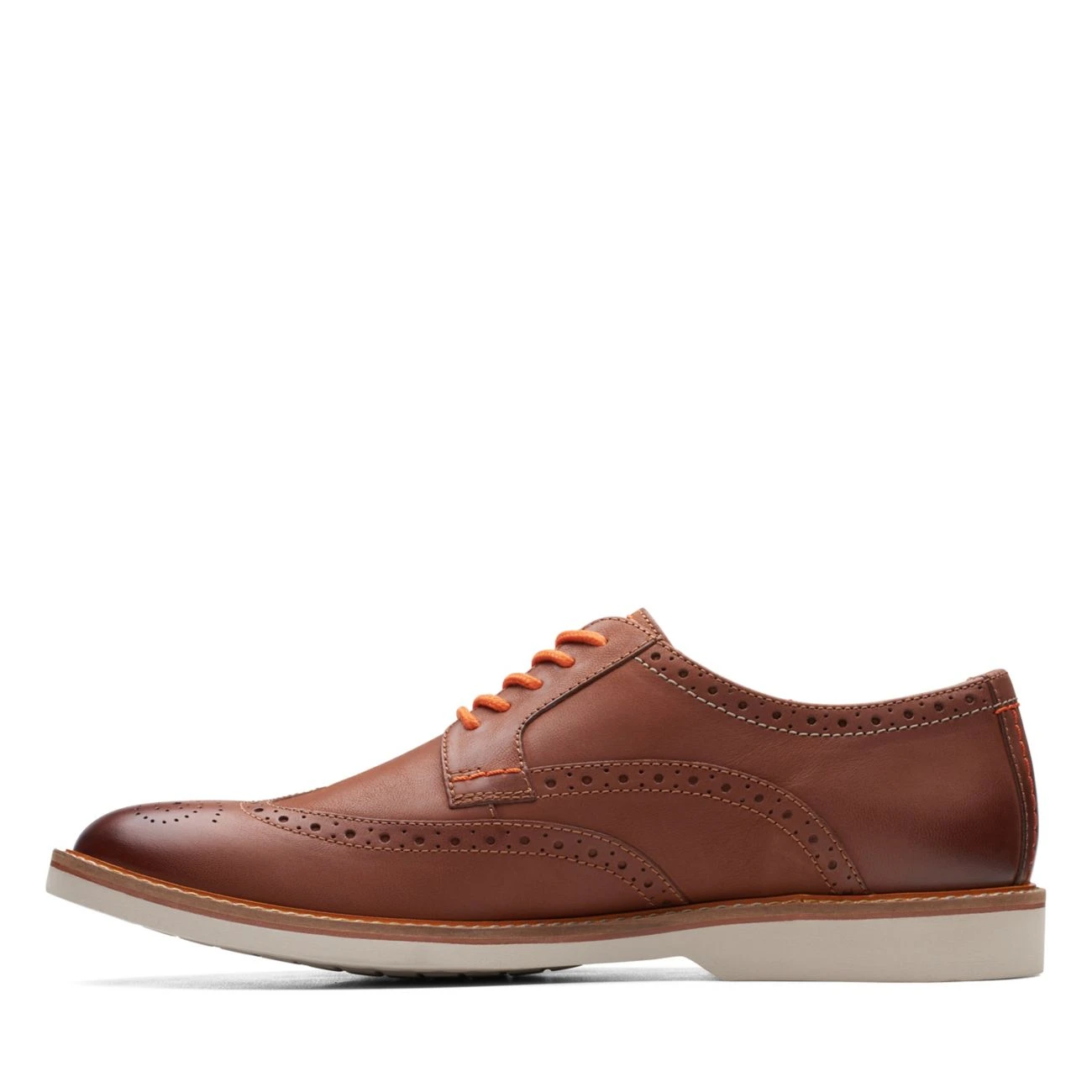 Clarks Atticus LT Limit Dark Tan Leather - Image 5