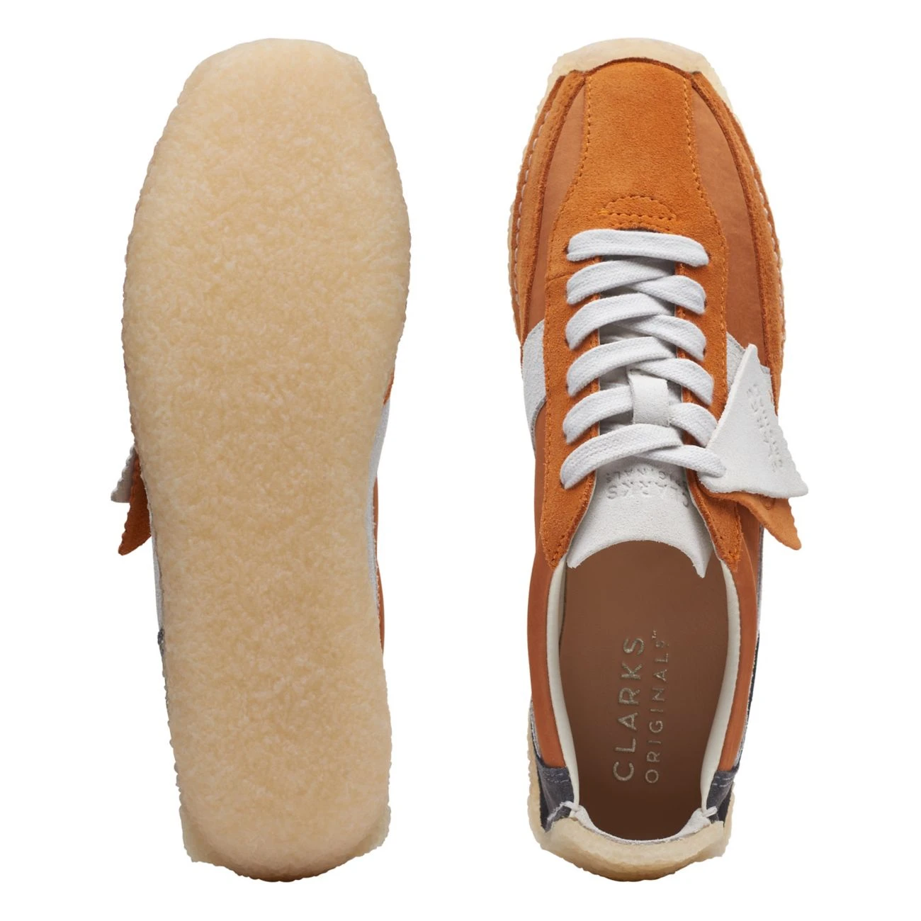 Clarks Natalie Run Orange Combination - Image 7