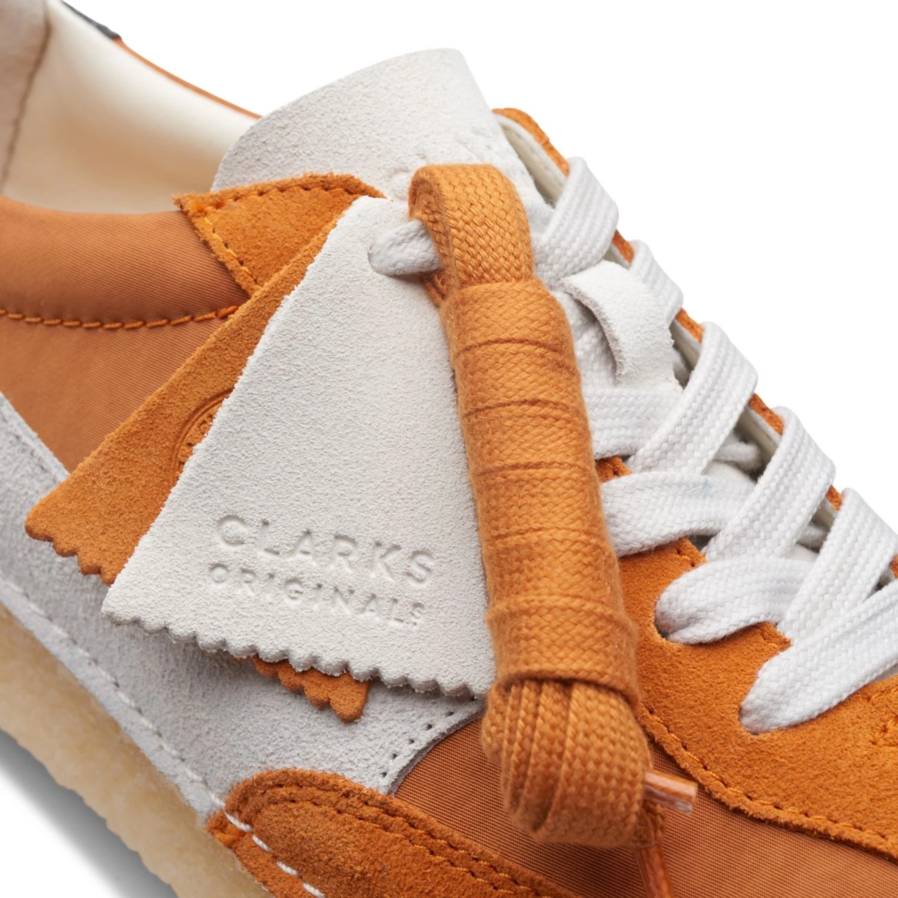 Clarks Natalie Run Orange Combination - Image 8